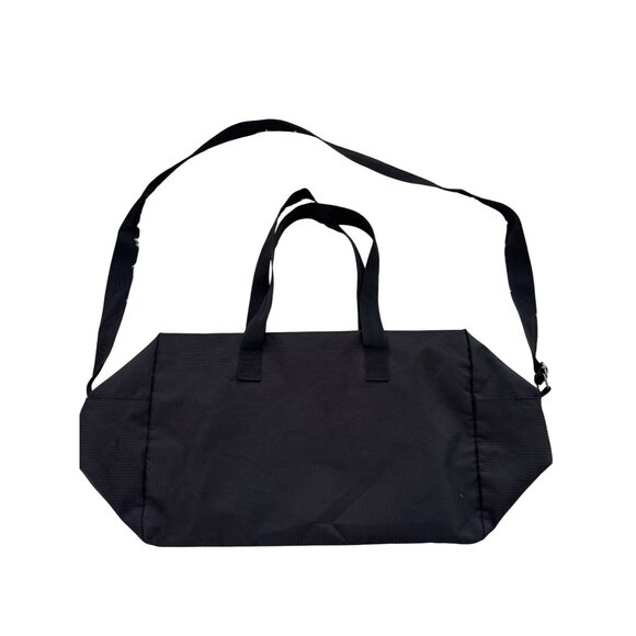 Georgio Armani Black Large Nylon & Leather Duffle Bag With Dual Handles & Adjust - Picture 11 of 14